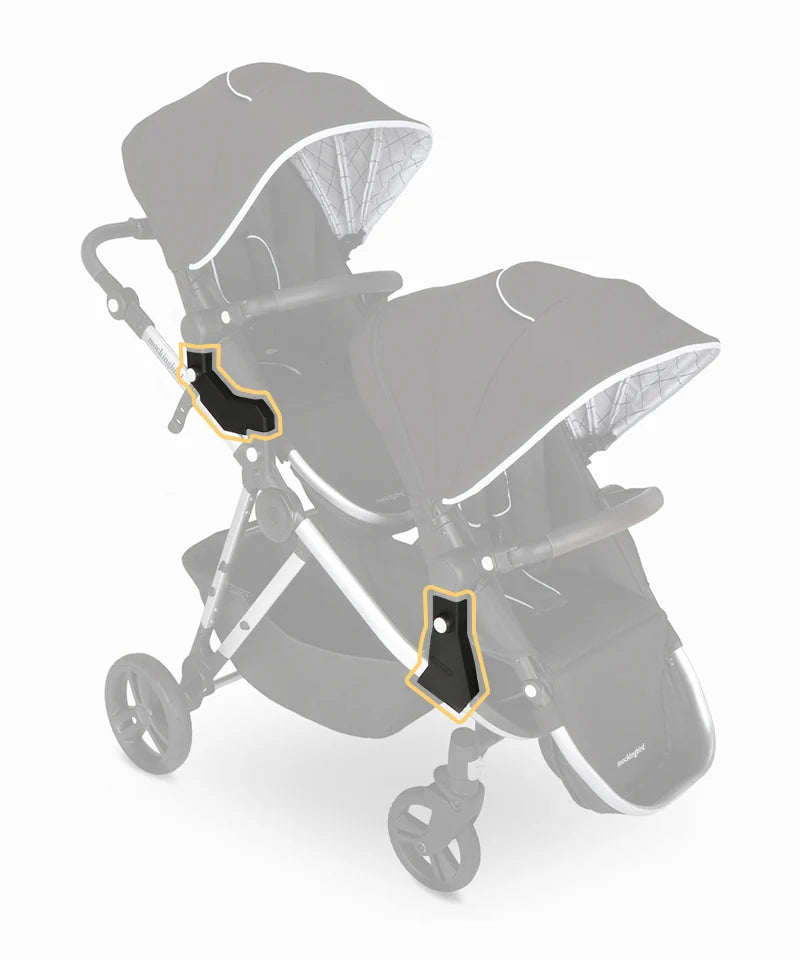 Replacement Stroller Seat Kit Adapters Set