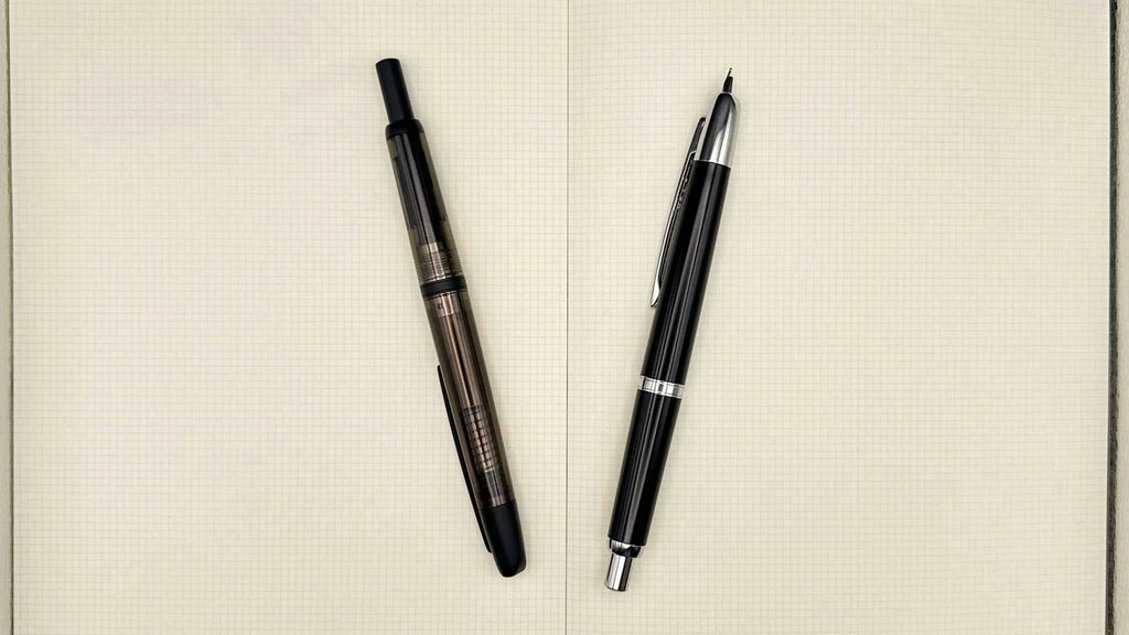 Retractable Fountain Pen with Click Mechanism, Included Ink Converter and Selectable Fine or Extra-Fine Nib Styles