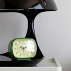 Retro Alarm Clock in Green