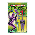 Retro Foot Ninja Action Figure with Katana and Punch Dagger, 4-Inch Scale, 9-Point Articulation