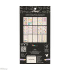 Retro Planner Sticker Book for Mini Layouts with 30 Sheets of Colorful Boxes and Character Designs