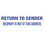 Return to Sender Stamp