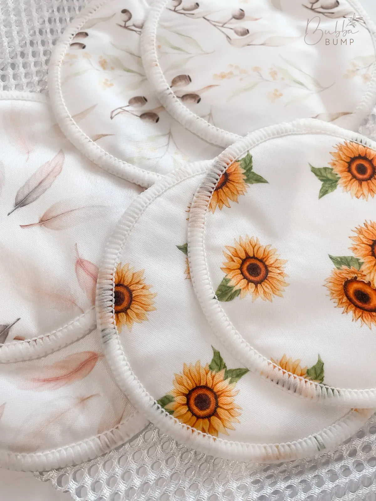 Reusable Nursing Pads in Soft Organic Bamboo, 14-Pack