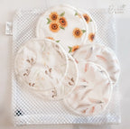 Reusable Nursing Pads in Soft Organic Bamboo, 14-Pack