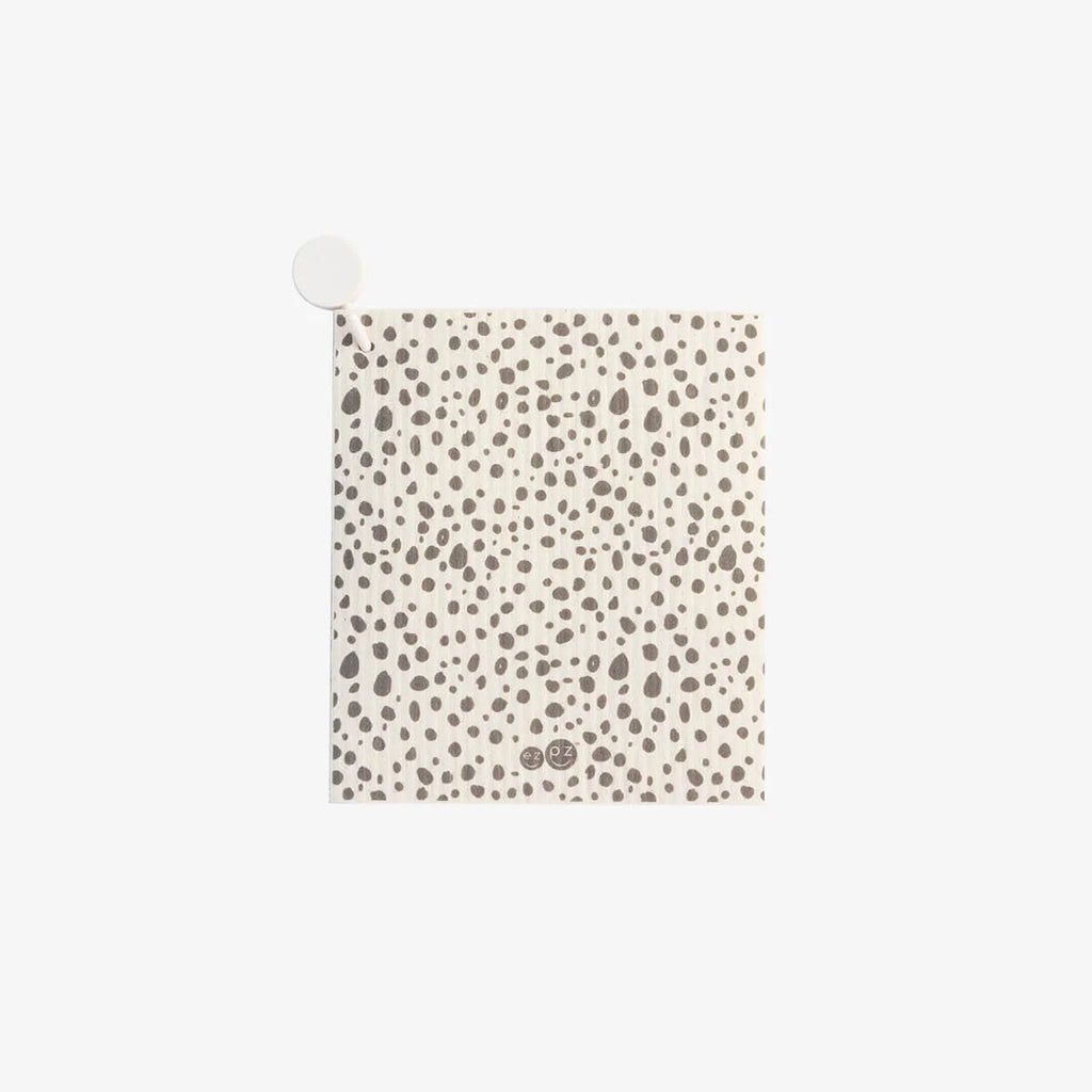 Reusable Paper Towels, Organic Dots / Gray