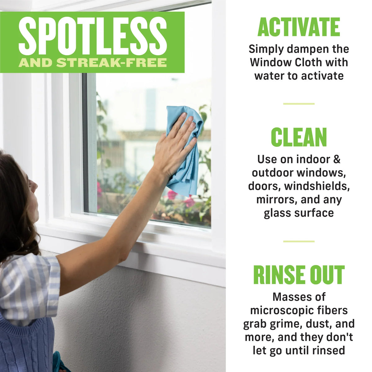 Reusable Window Cleaning Kit