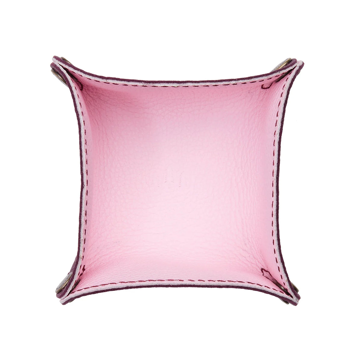 Reversible Clover Trinket Tray with Snap Corners for Jewelry, Coins, Keys and Everyday Small Treasures