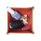 Reversible Clover Trinket Tray with Snap Corners for Jewelry, Coins, Keys and Everyday Small Treasures