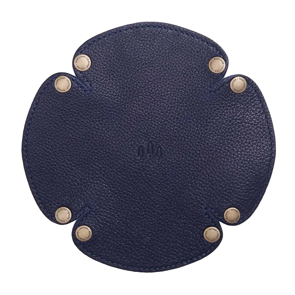 Reversible Clover Trinket Tray with Snap Corners for Jewelry, Coins, Keys and Everyday Small Treasures