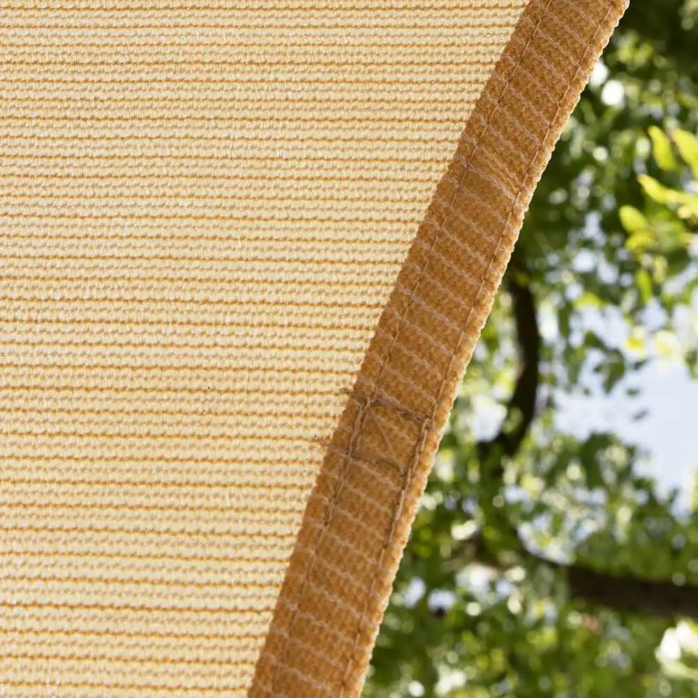 Right Triangle Shade Sail Canopy, 200 GSM HDPE Fabric with 95% UV Blocking for Outdoor Patios and Pools