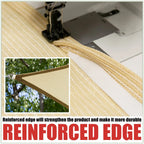 Right Triangle Shade Sail Canopy, 200 GSM HDPE Fabric with 95% UV Blocking for Outdoor Patios and Pools