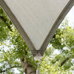 Right Triangle Shade Sail Canopy, 200 GSM HDPE Fabric with 95% UV Blocking for Outdoor Patios and Pools