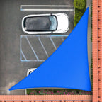 Right Triangle Shade Sail Canopy, 200 GSM HDPE Fabric with 95% UV Blocking for Outdoor Patios and Pools