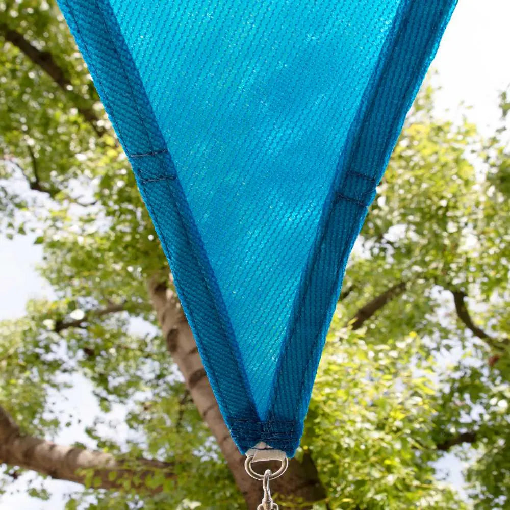 Right Triangle Shade Sail Canopy, 200 GSM HDPE Fabric with 95% UV Blocking for Outdoor Patios and Pools