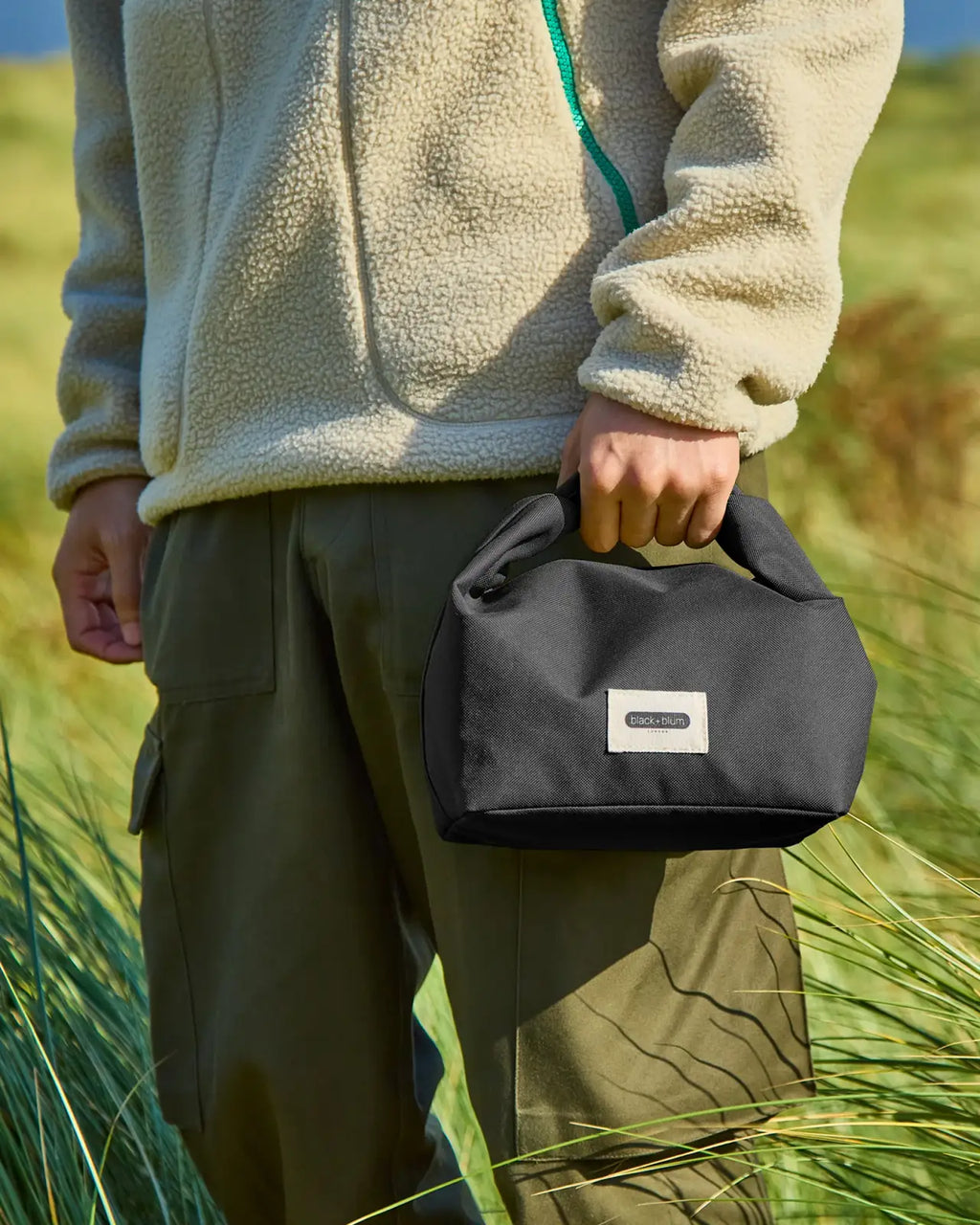 Roll-Top Insulated Lunch Bag in Recycled PET, 6.7L Capacity