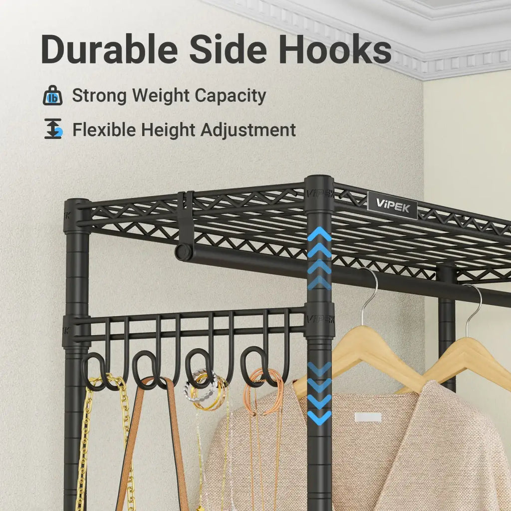 Rolling Clothes Rack