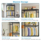 Rolling Clothes Rack