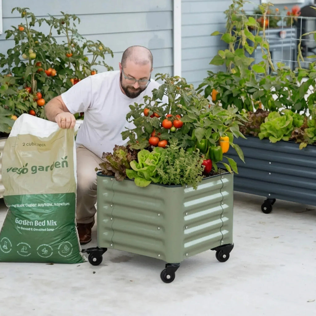 Rolling Cube Planter