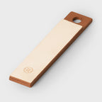 Rolling Knife Sharpener for Small Blades with 20°/25° Angle Block, Leather Strop and Protective Zip Case