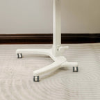 Rolling Standing Desk with a 0–90° Tilting Desktop and Fold-Flat Design for Typing, Reading or Sketching