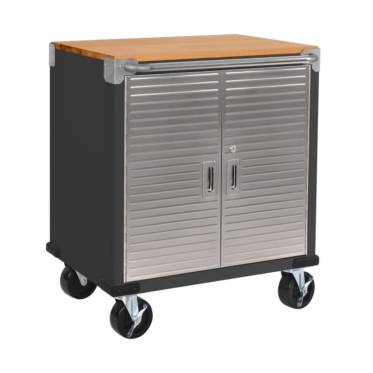 Rolling Storage Cabinet, Graphite