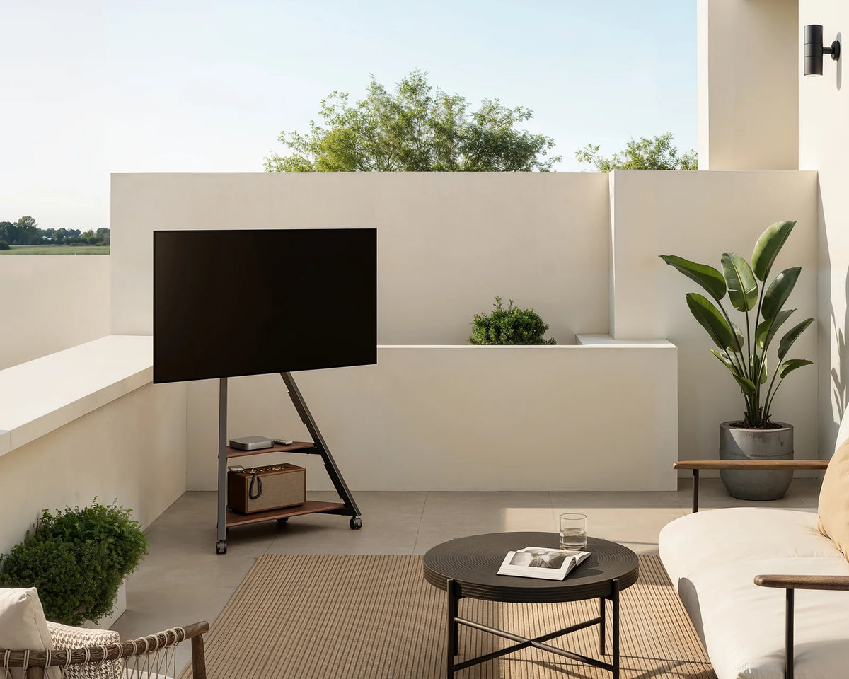 Rolling TV Stand