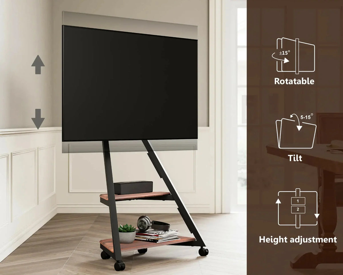 Rolling TV Stand