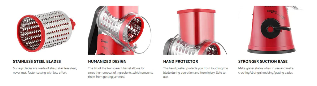 Rotary Cheese Grater