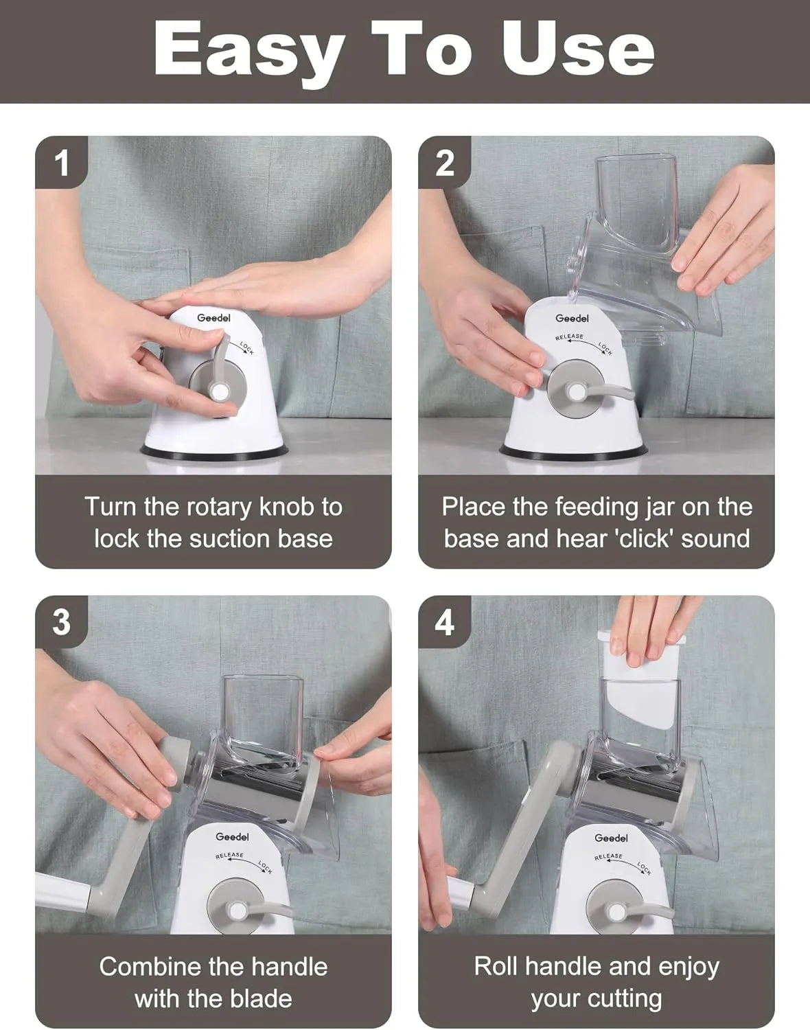 Rotary Cheese Grater