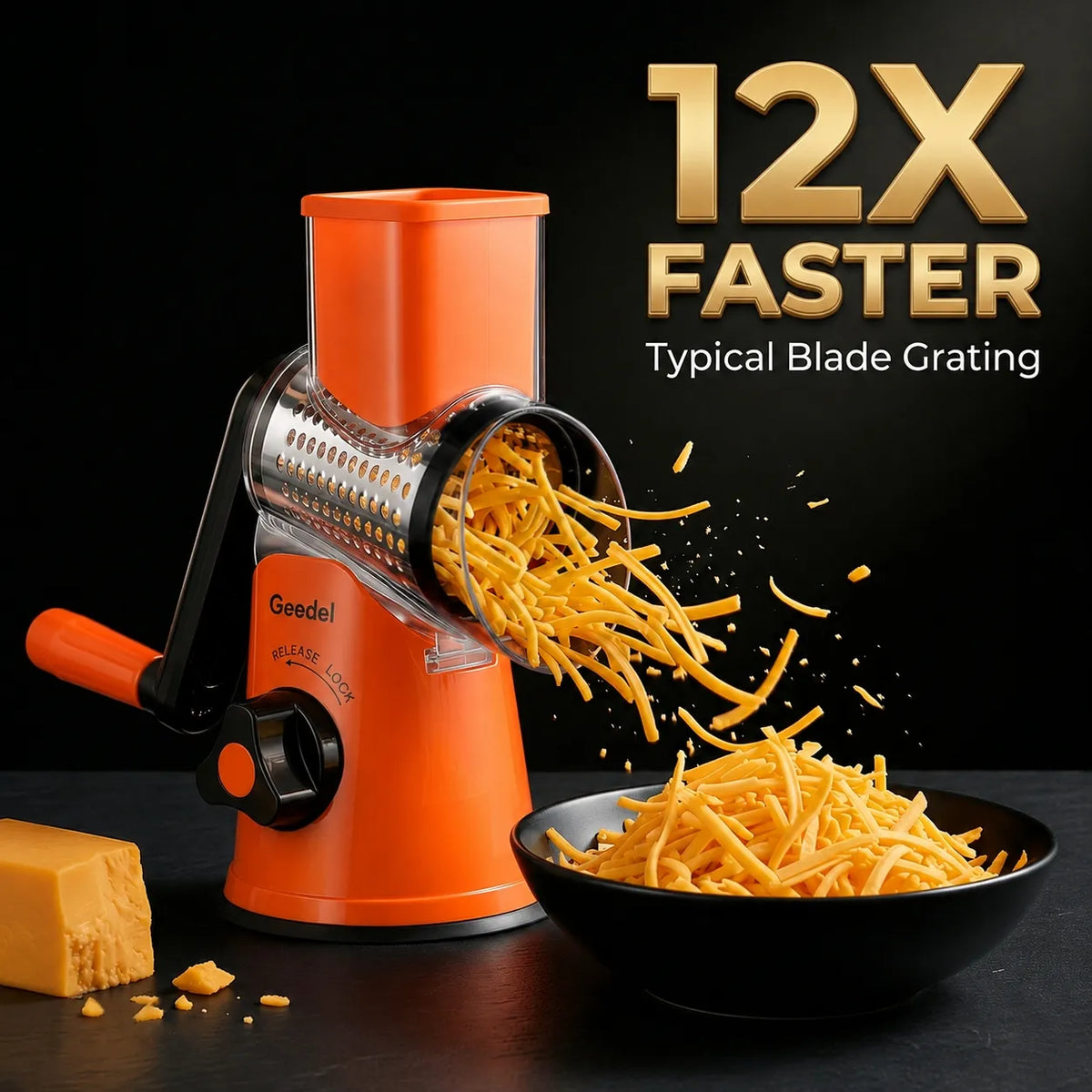 Rotary Cheese Grater