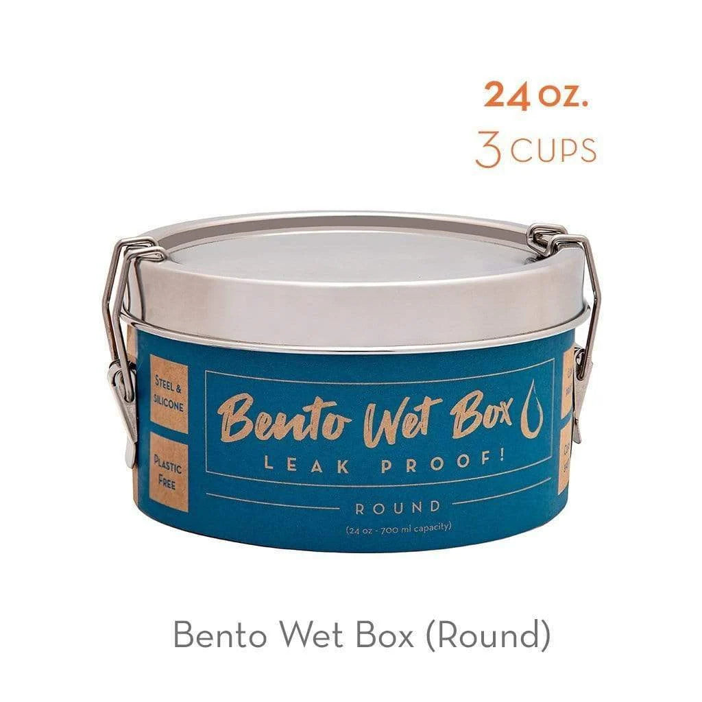 Round Stainless Steel Bento Lunch Box