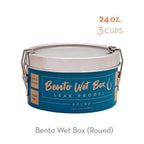 Round Stainless Steel Bento Lunch Box