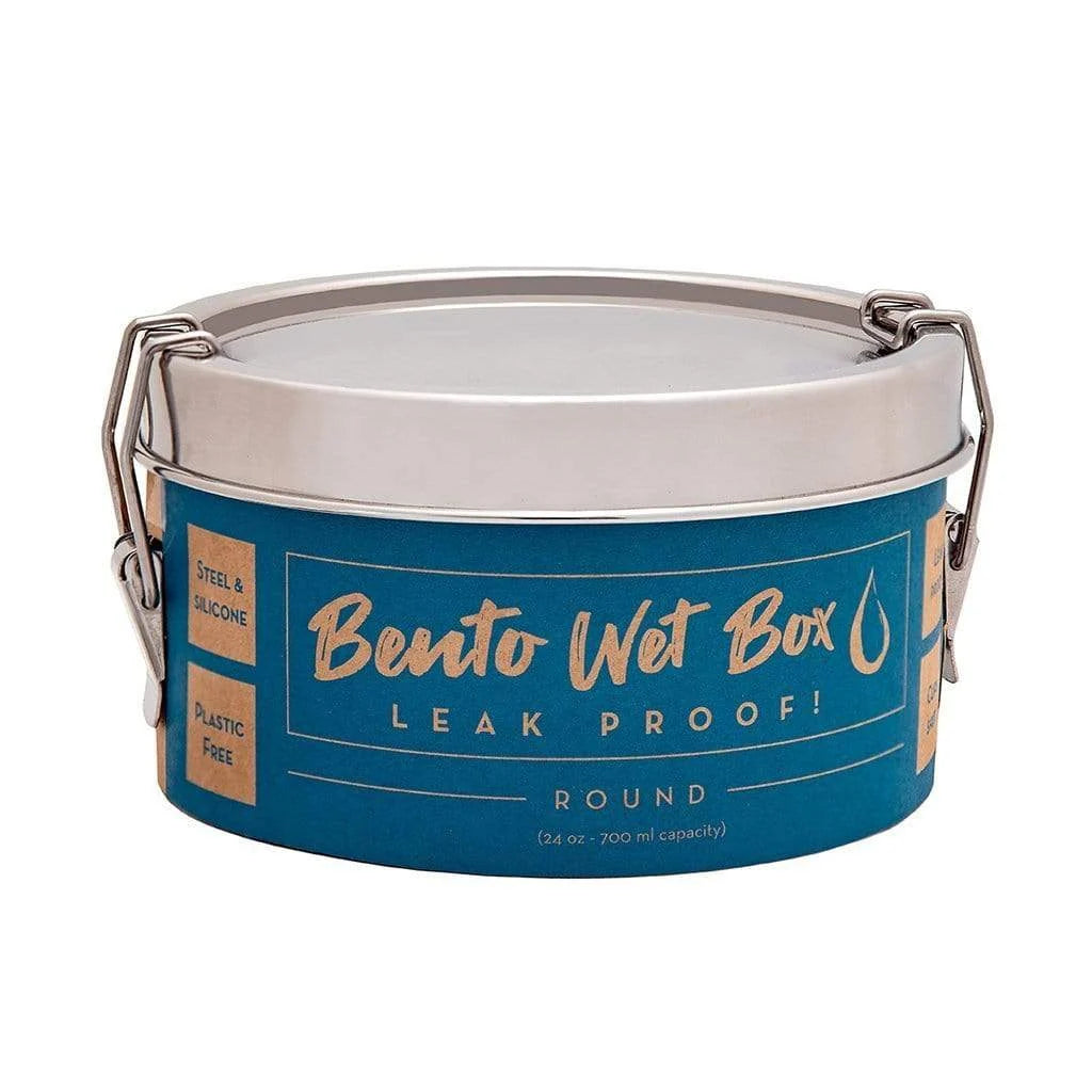 Round Stainless Steel Bento Lunch Box
