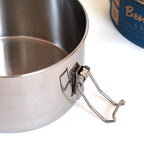 Round Stainless Steel Bento Lunch Box