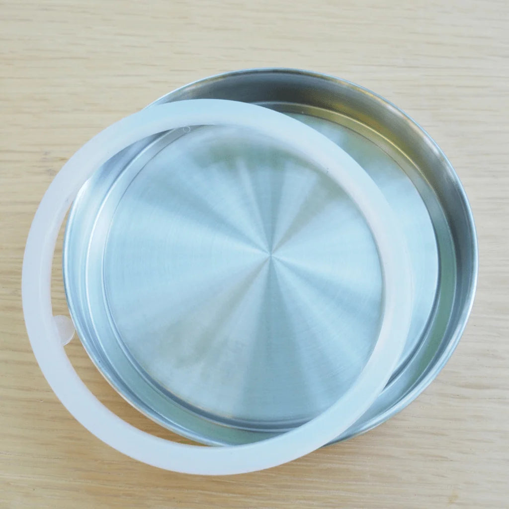 Round Stainless Steel Bento Lunch Box