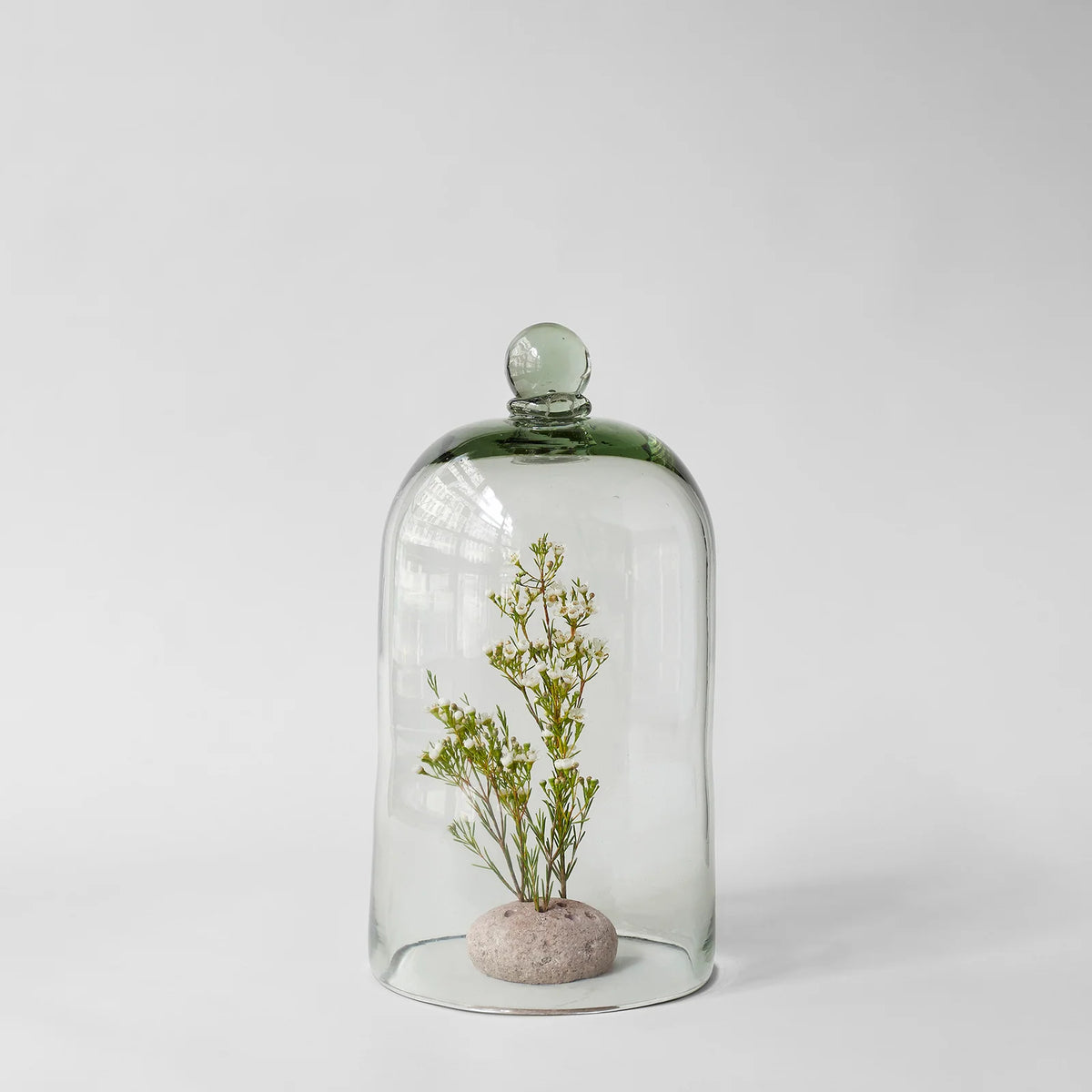 Round Stone Flower Frog
