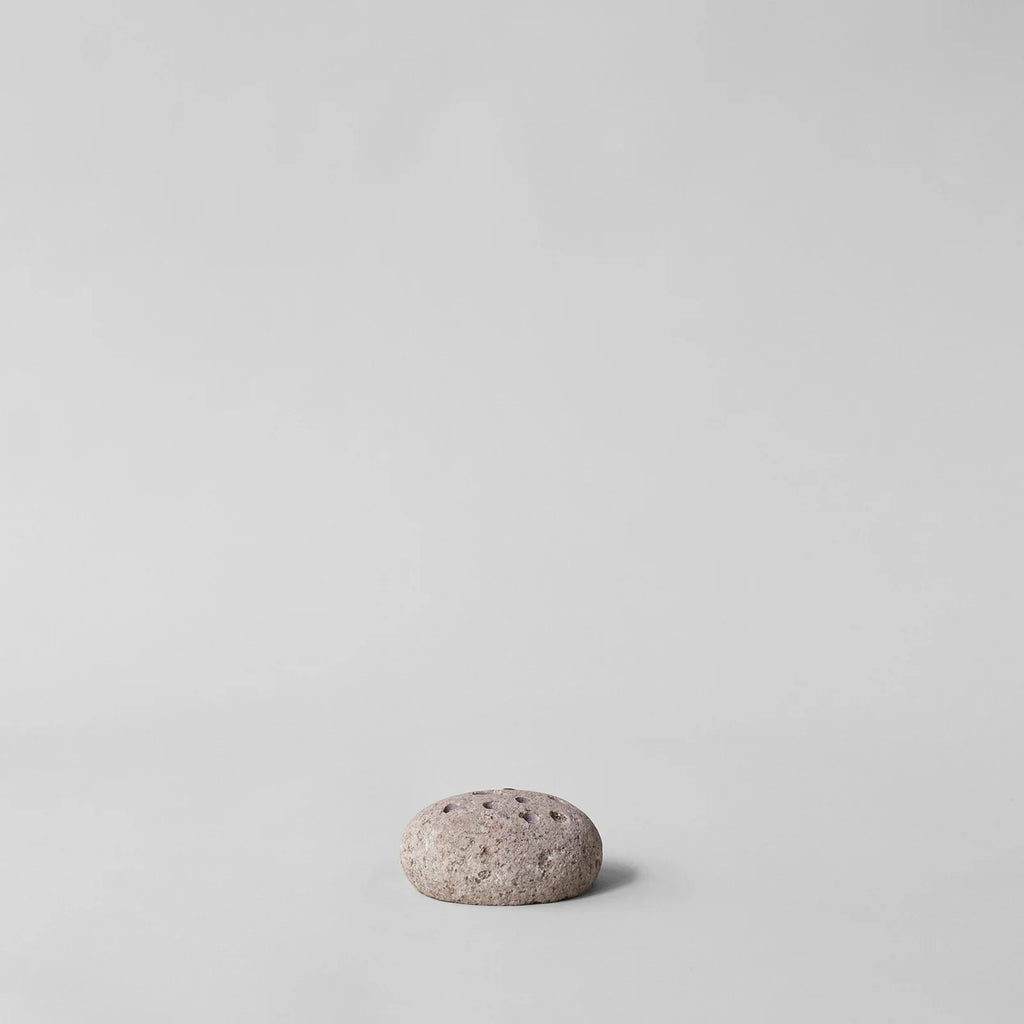 Round Stone Flower Frog