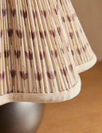 Rounded Metal Base Table Lamp