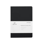 Ruled A5 Notebook, Black