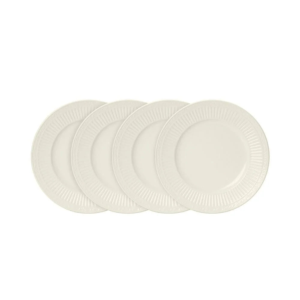 Salad Plates Set of 4 in Porcelain