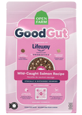 Salmon Dog Food Dry Kibble with Freeze-Dried Raw Cubes and Probiotics for Complete Everyday Nutrition