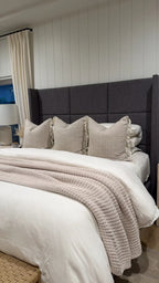 Sand Waffle Blanket in Soft Microfiber Polyester