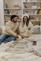 Sand Waffle Blanket in Soft Microfiber Polyester