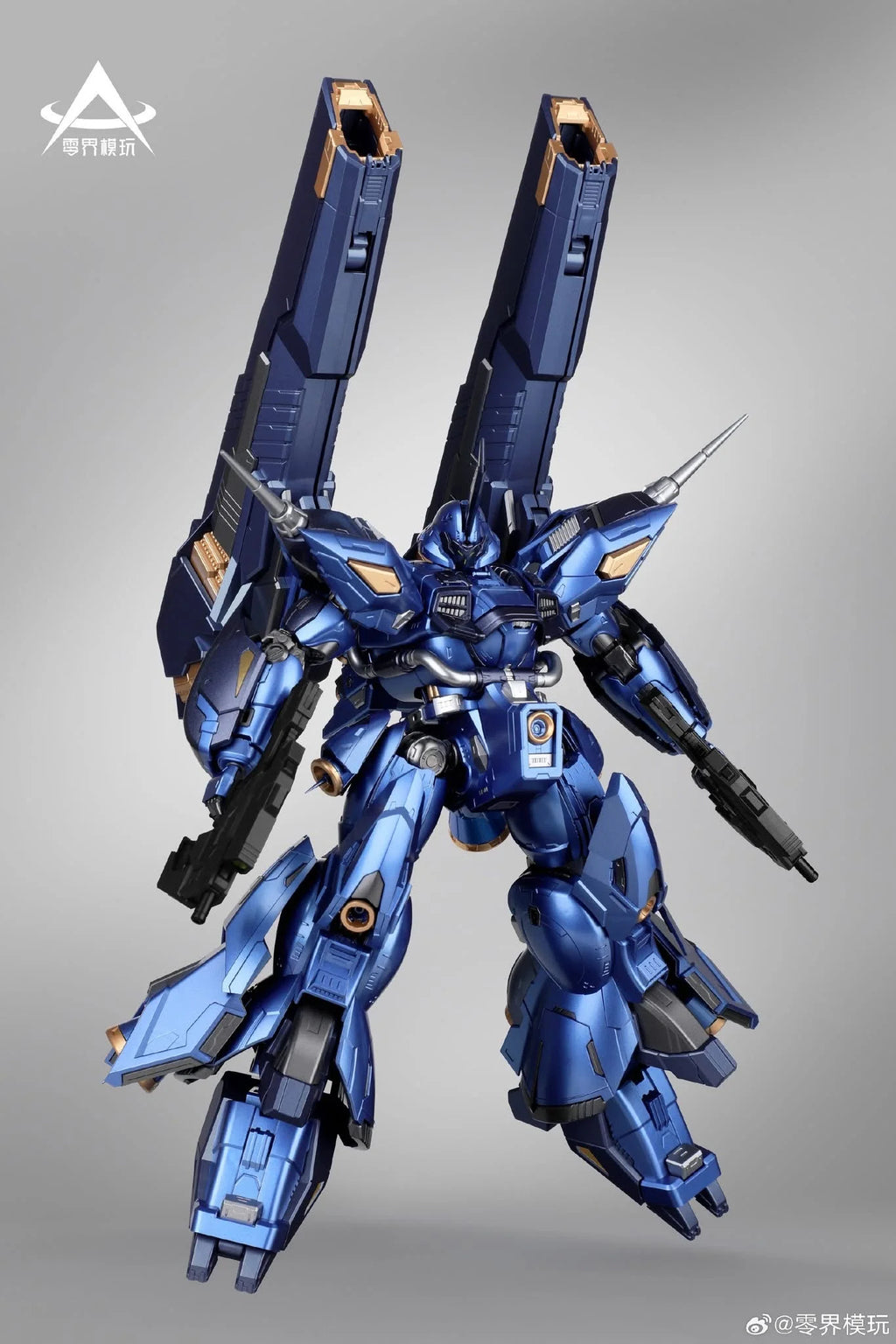 Scale Model Kit in 1/100 Scale with a Diecast Inner Frame and Maintenance Crew Figures for Display