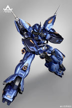 Scale Model Kit in 1/100 Scale with a Diecast Inner Frame and Maintenance Crew Figures for Display