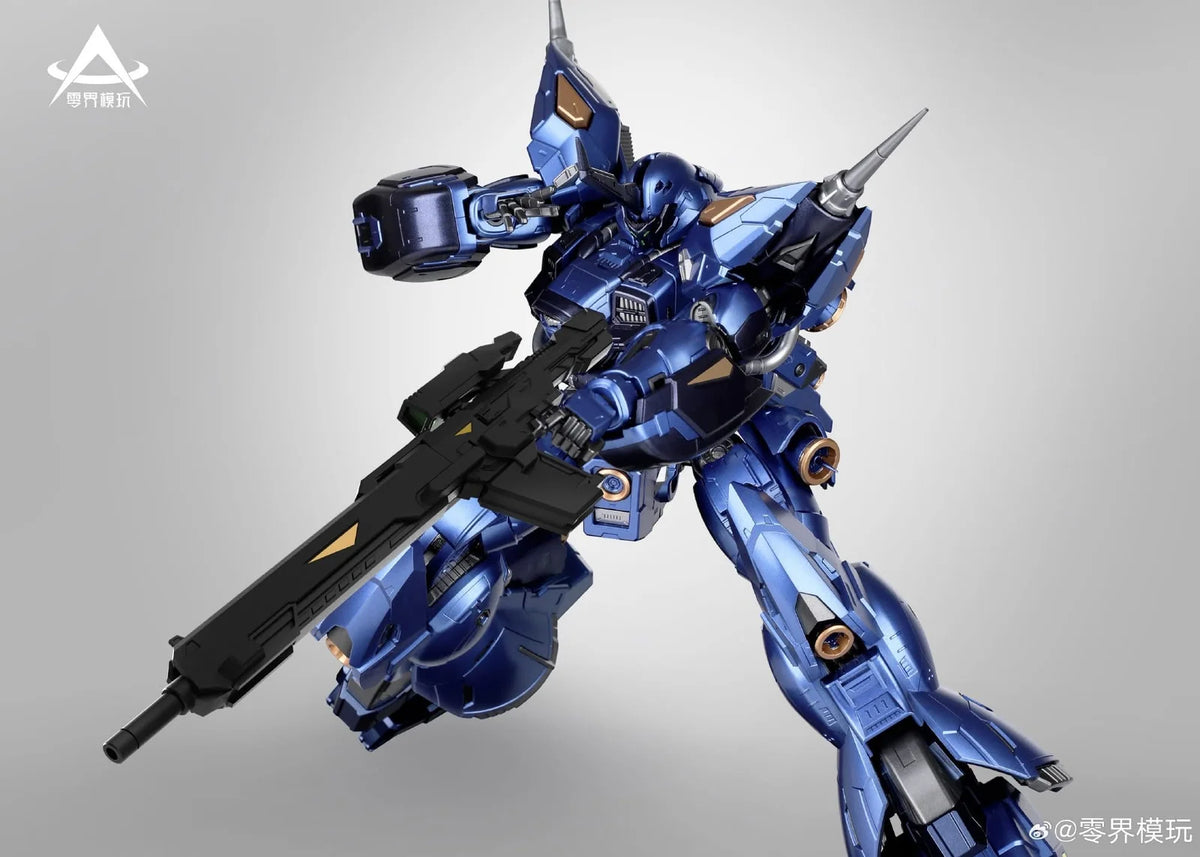 Scale Model Kit in 1/100 Scale with a Diecast Inner Frame and Maintenance Crew Figures for Display