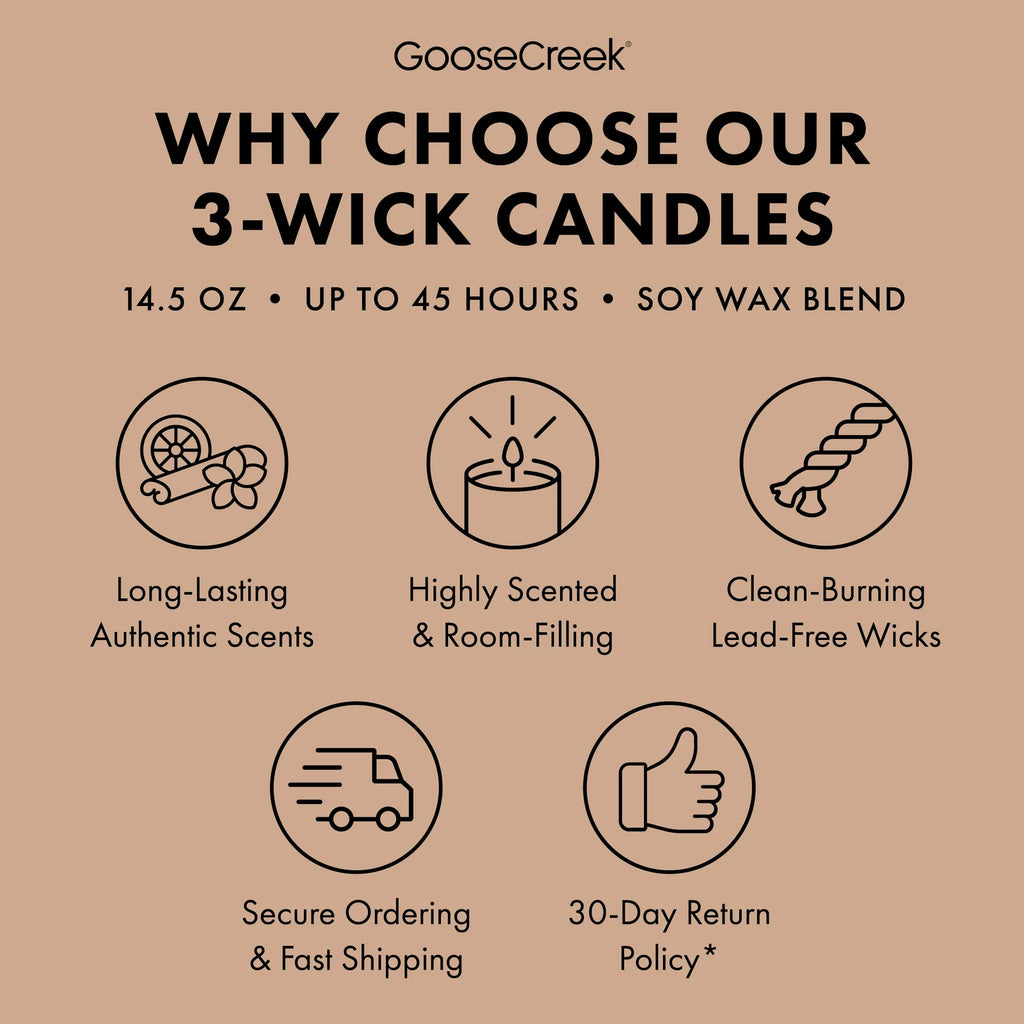 Scented 3-Wick Candle