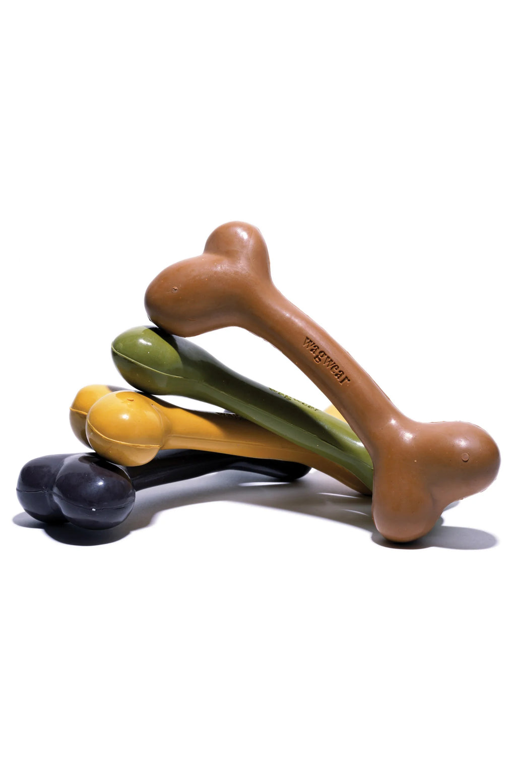 Scented Dog Bone Toy Made from 100% Gum Rubber in Three Sizes
