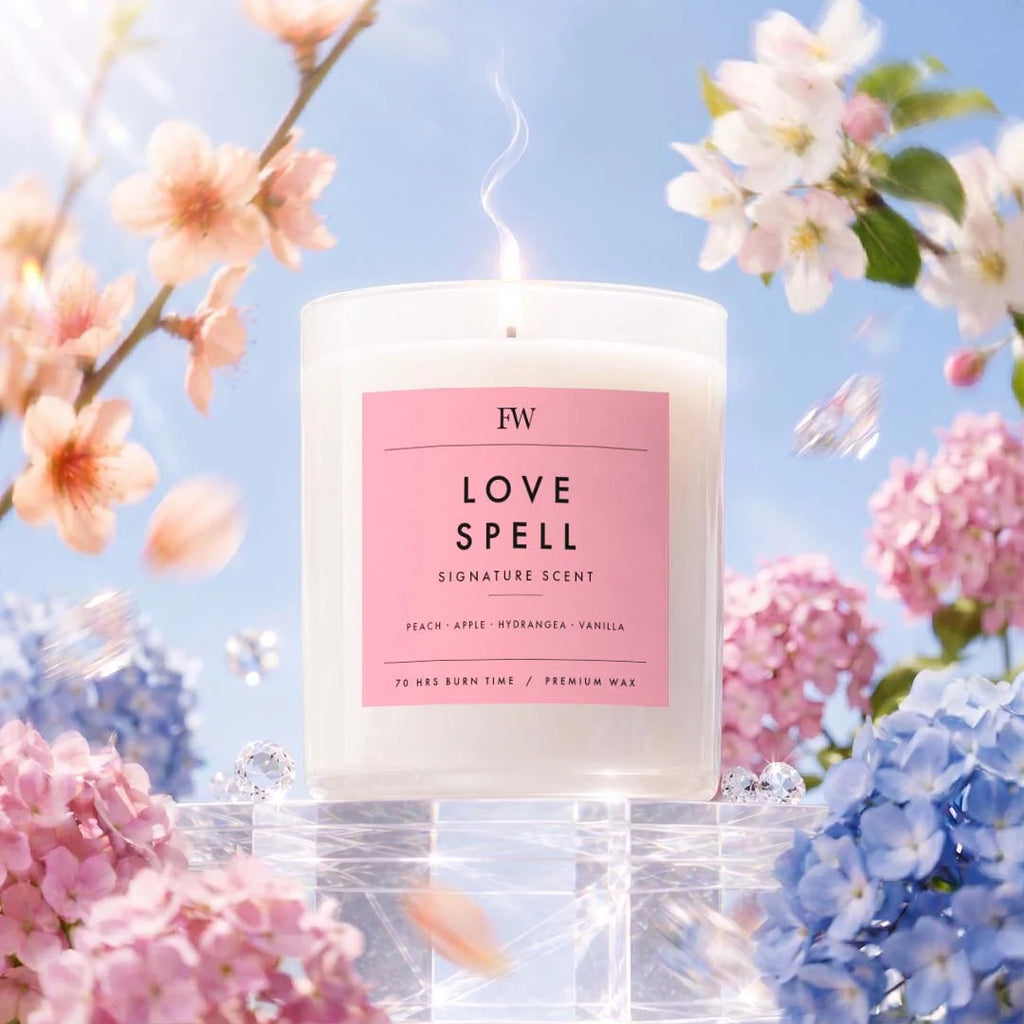 Scented Soy Blend Candle, 14 oz,