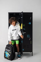 School Backpack with a Bold Panther Graphic, Padded Laptop Sleeve and Front Organizer Pocket